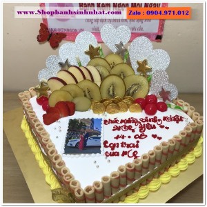 Bánh Sinh Nhật In Hình Ảnh - H409